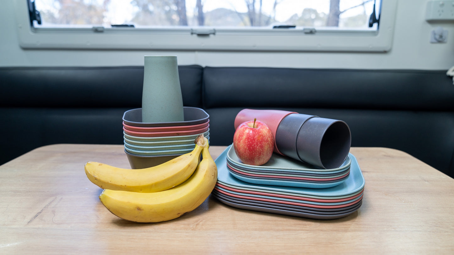 VAN DINING dinnerware for your caravan