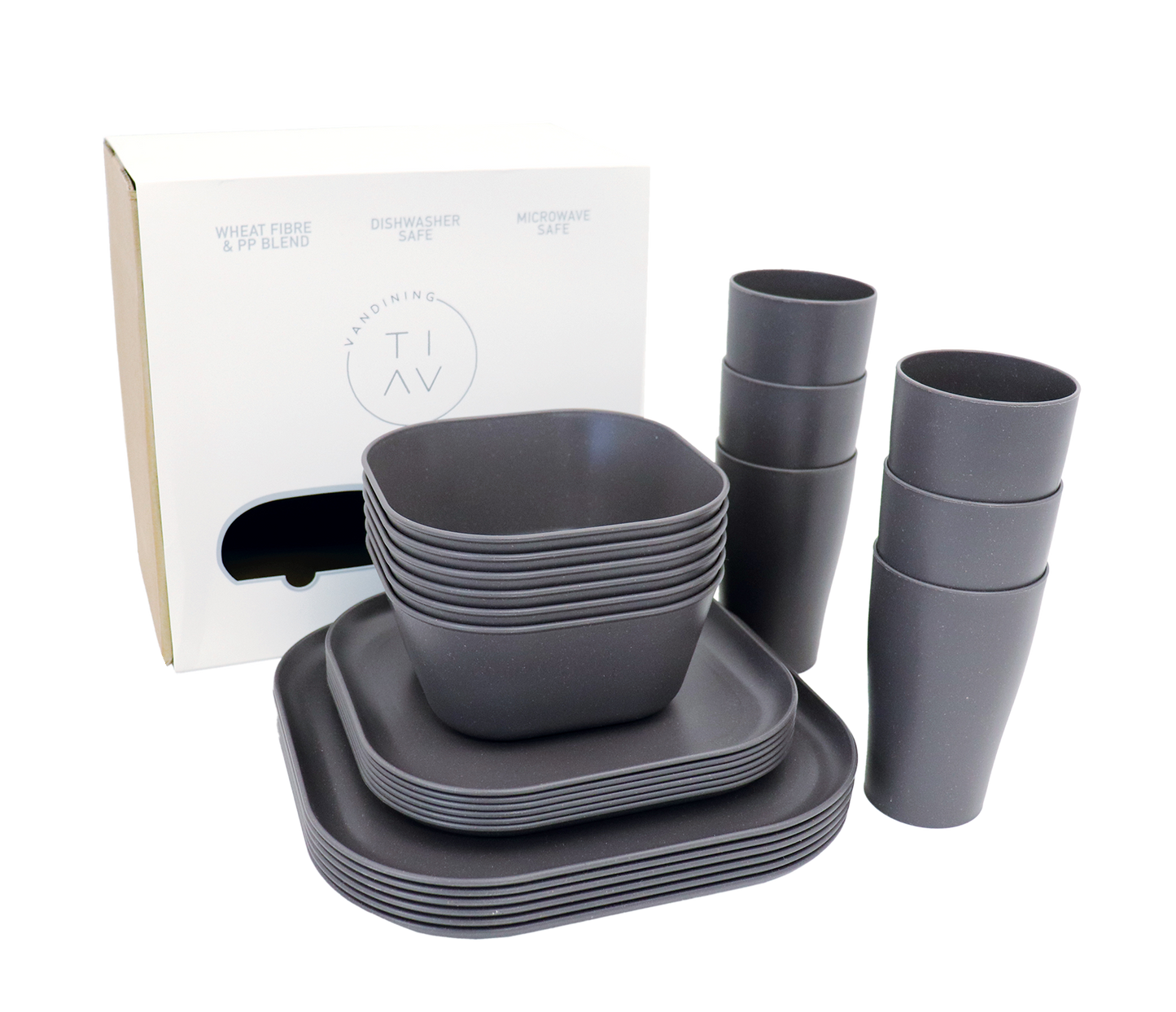 VAN DINING dinnerware for your caravan