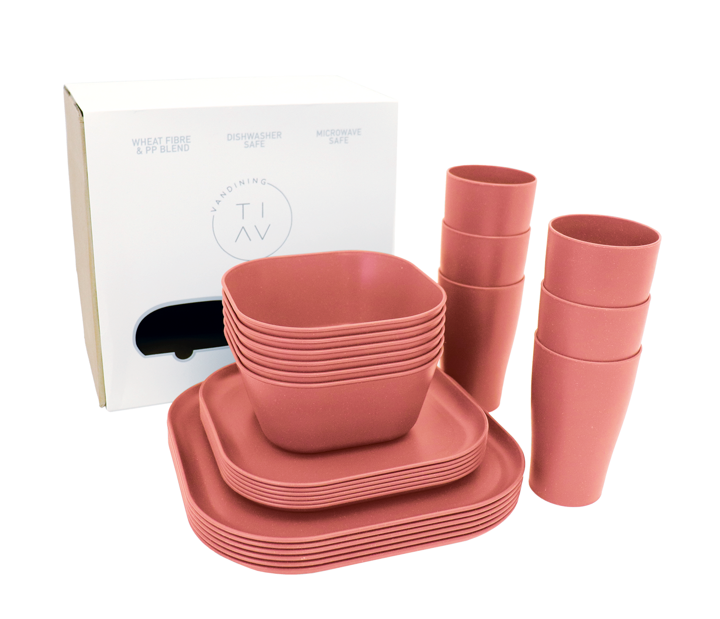 VAN DINING dinnerware for your caravan