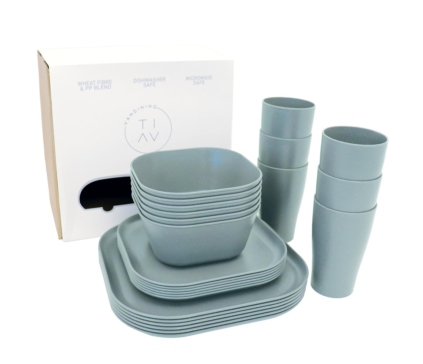VAN DINING dinnerware for your caravan